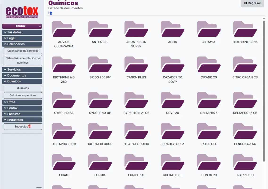 Documentos de plaguicidas